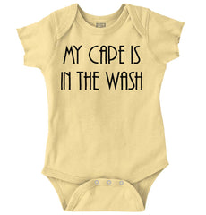 Cape In Wash Romper Bodysuit-Direct To Garment Print-Brisco Baby