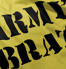 Army Brat Romper Bodysuit-Direct To Garment Print-Brisco Baby