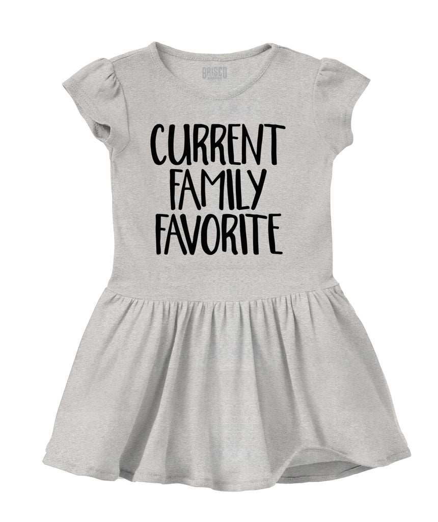 Family Favorite Solid Baby Infant Dress-Direct To Garment Print-Brisco Baby