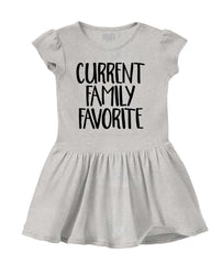 Family Favorite Solid Baby Infant Dress-Direct To Garment Print-Brisco Baby