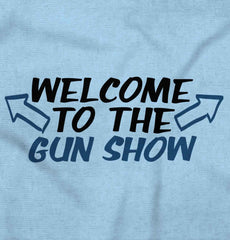 Gun Show Infant Toddler T Shirt-Direct To Garment Print-Brisco Baby