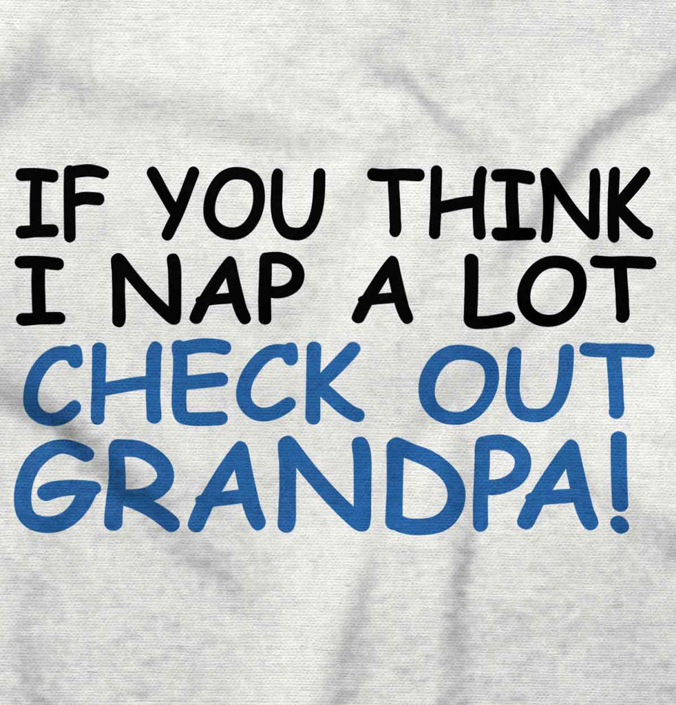 Check Out Grandpa Ringer Romper Bodysuit-Direct To Garment Print-Brisco Baby