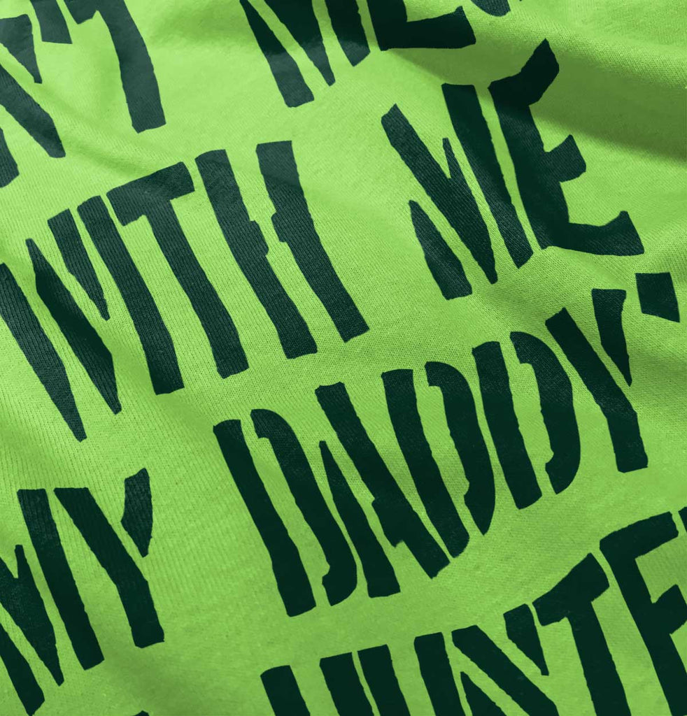 Daddy's A hunter Romper Bodysuit-Direct To Garment Print-Brisco Baby