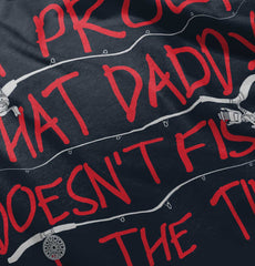 Fish All The Time Baby Ruffled Trim Romper-Direct To Garment Print-Brisco Baby