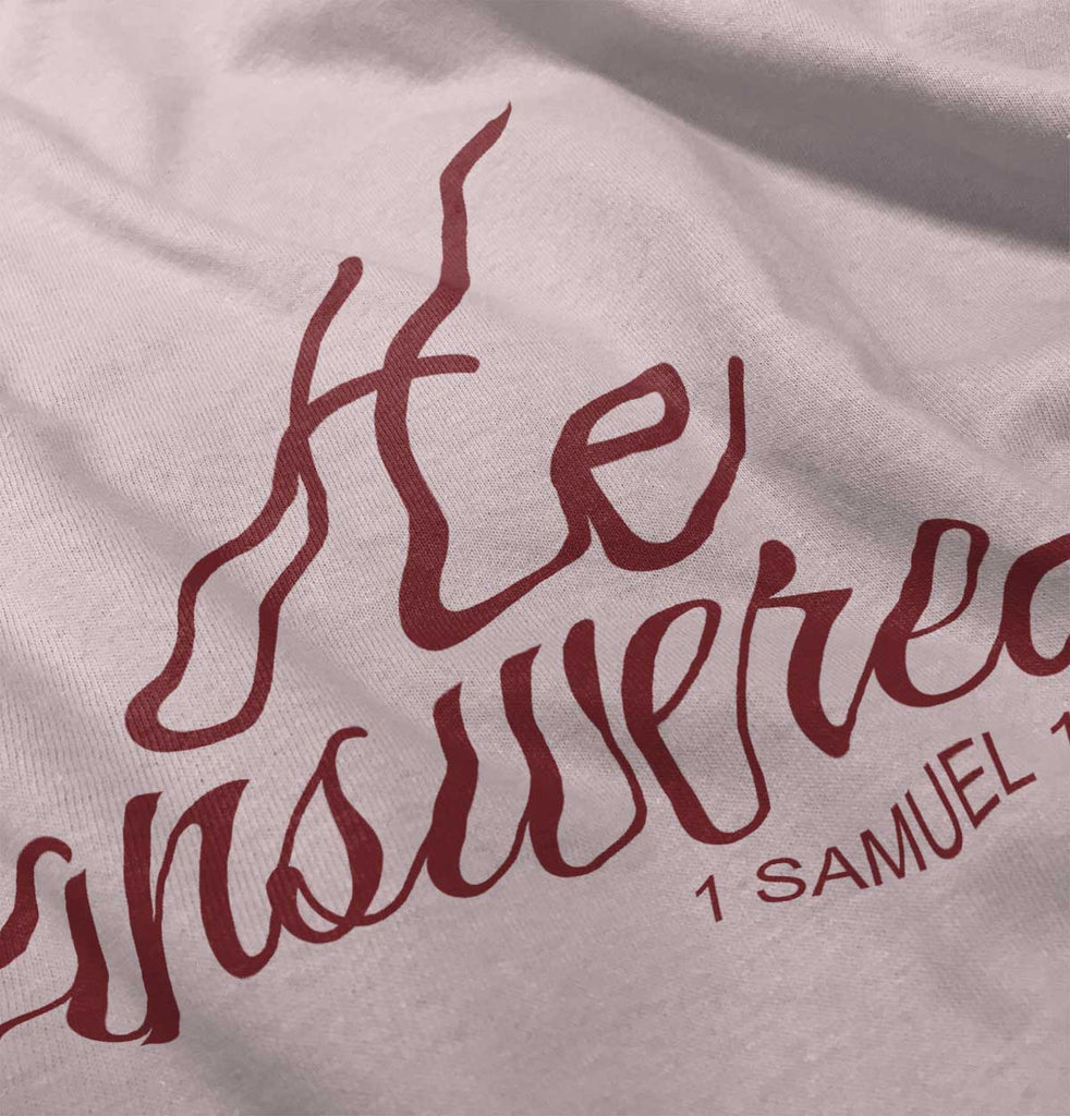 He Answered Solid Baby Infant Dress-Direct To Garment Print-Brisco Baby