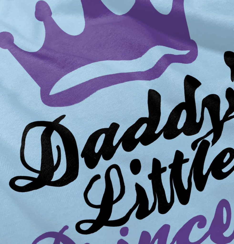 Daddy's Little Princess Infant Baby Bib-Direct To Garment Print-Brisco Baby