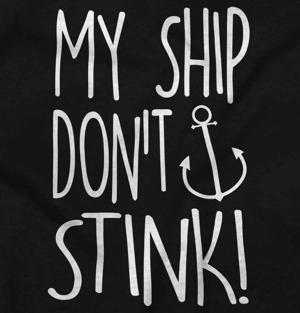 Ship Don't Stink Romper Bodysuit-Direct To Garment Print-Brisco Baby