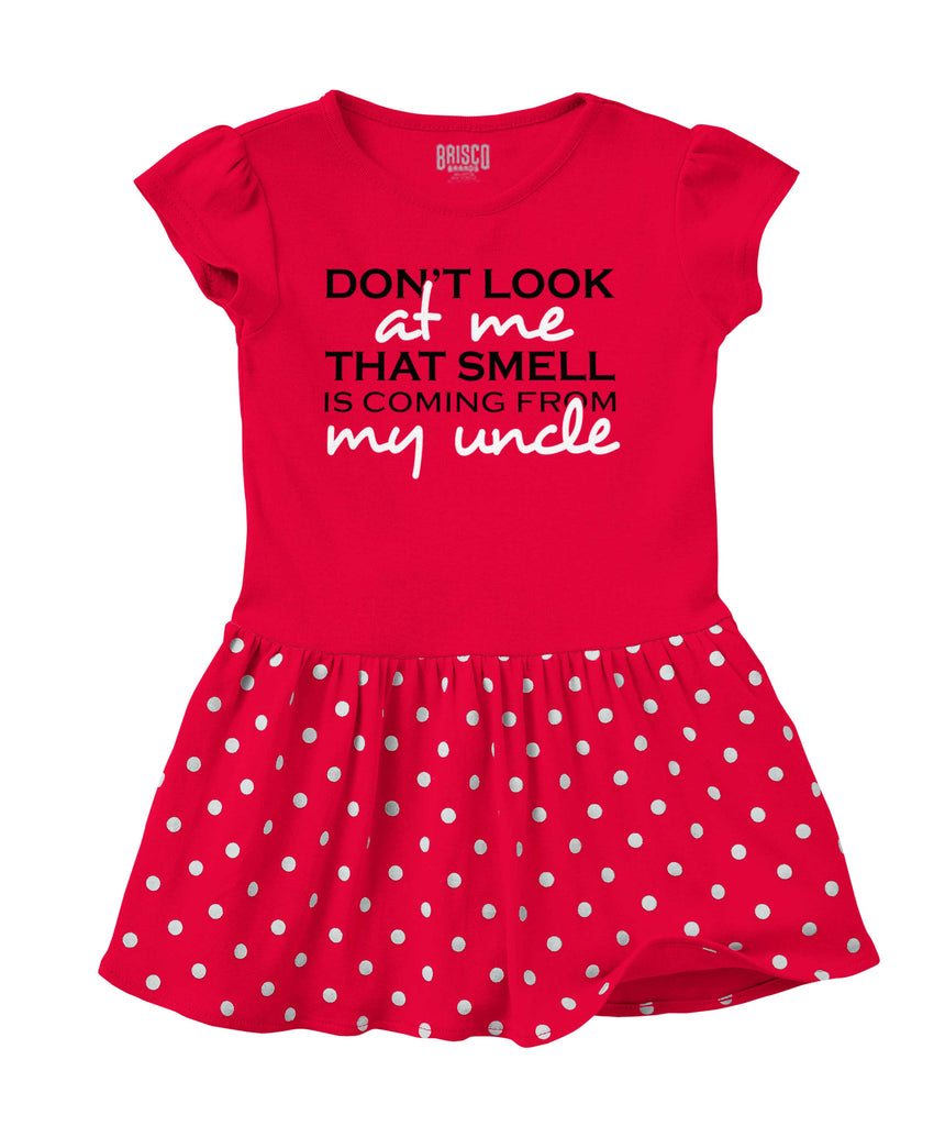 That Smell Baby Polka Dot Skirt Dress-Direct To Garment Print-Brisco Baby