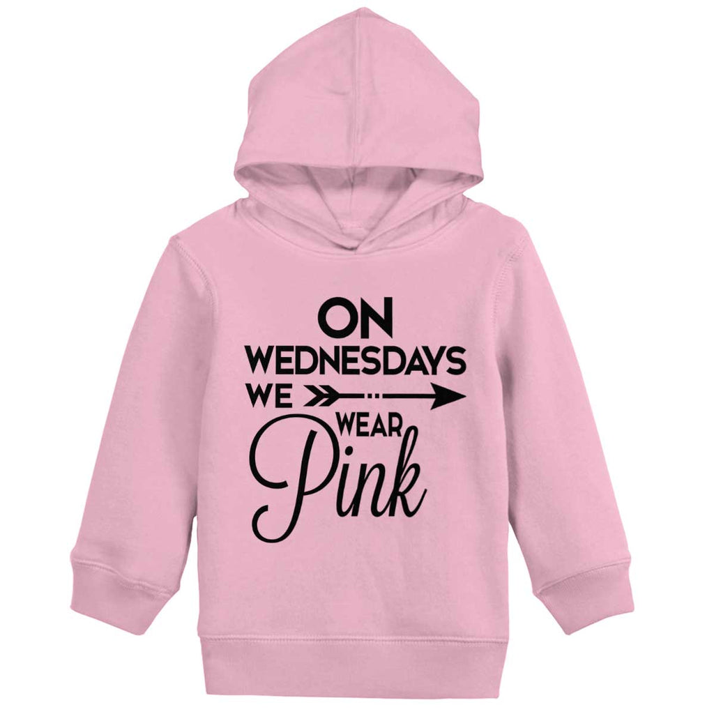Wear Pink Toddler Pullover Hoodie-Direct To Garment Print-Brisco Baby