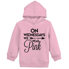 Wear Pink Toddler Pullover Hoodie-Direct To Garment Print-Brisco Baby