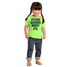 Future Gaming Buddy Infant Toddler T Shirt-Direct To Garment Print-Brisco Baby