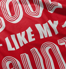 Cool Like My Aunt Romper Bodysuit-Direct To Garment Print-Brisco Baby