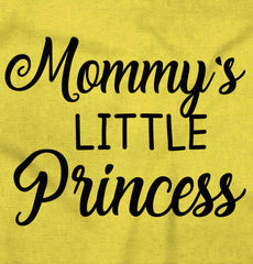 Mommy's Little Princess Romper Bodysuit-Direct To Garment Print-Brisco Baby
