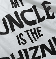 Uncle Shiznit Romper Bodysuit-Direct To Garment Print-Brisco Baby