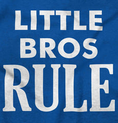 Little Bros Rule Romper Bodysuit-Direct To Garment Print-Brisco Baby