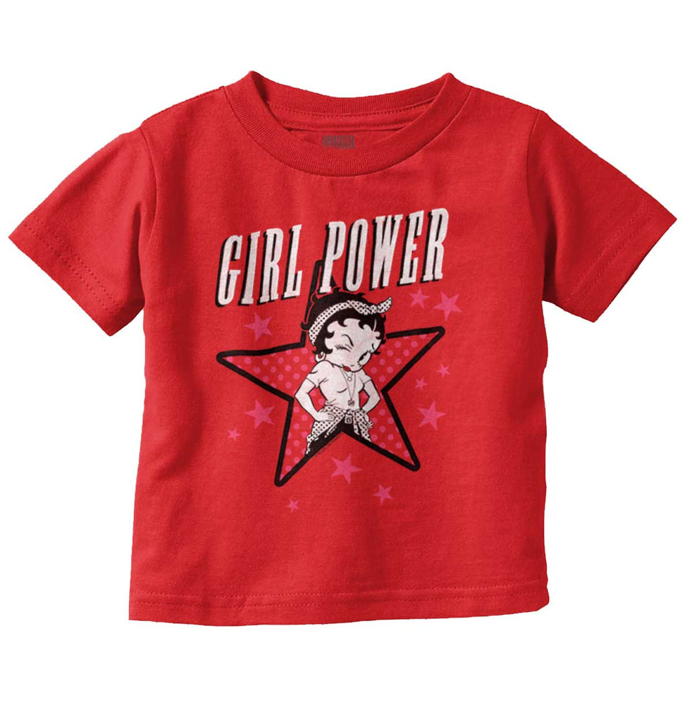 Superwoman Betty Infant Toddler T Shirt-Direct To Garment Print-Brisco Baby