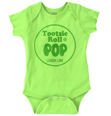 Tootsie Pop Romper Bodysuit-Direct To Garment Print-Brisco Baby