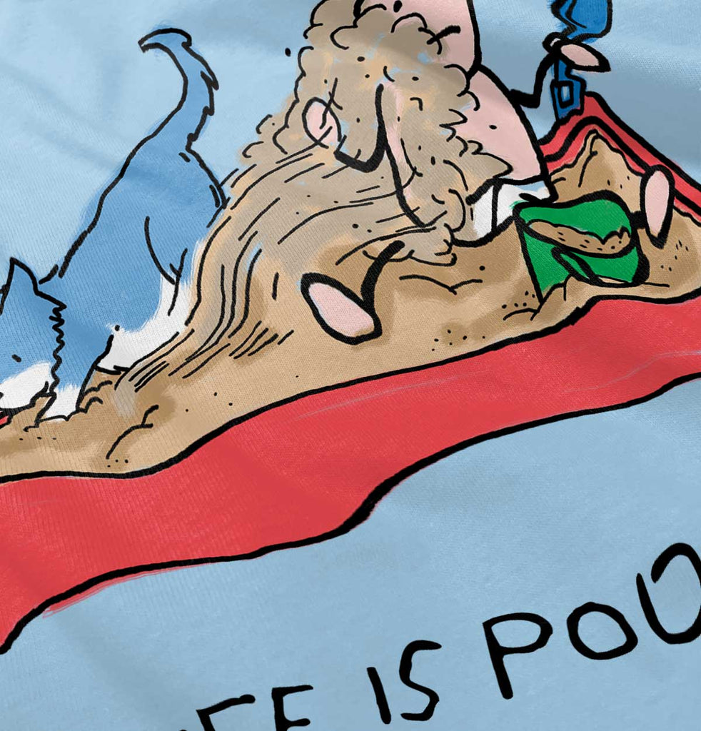 Dog Sandbox Infant Toddler T Shirt-Direct To Garment Print-Brisco Baby