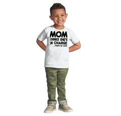 In Charge Infant Toddler T Shirt-Direct To Garment Print-Brisco Baby