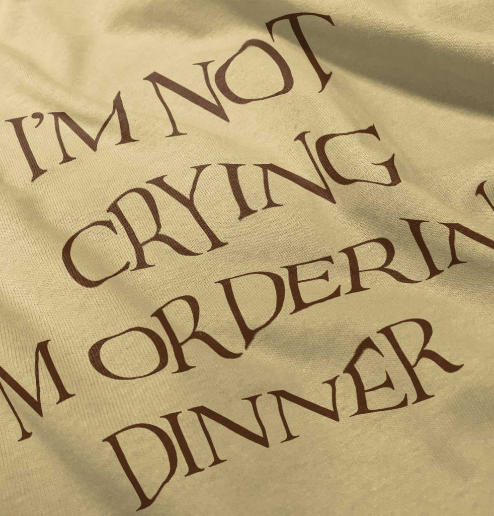 I'm Not Crying Romper Bodysuit-Direct To Garment Print-Brisco Baby