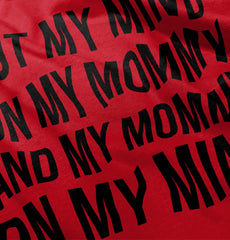 Mind On Mommy Romper Bodysuit-Direct To Garment Print-Brisco Baby