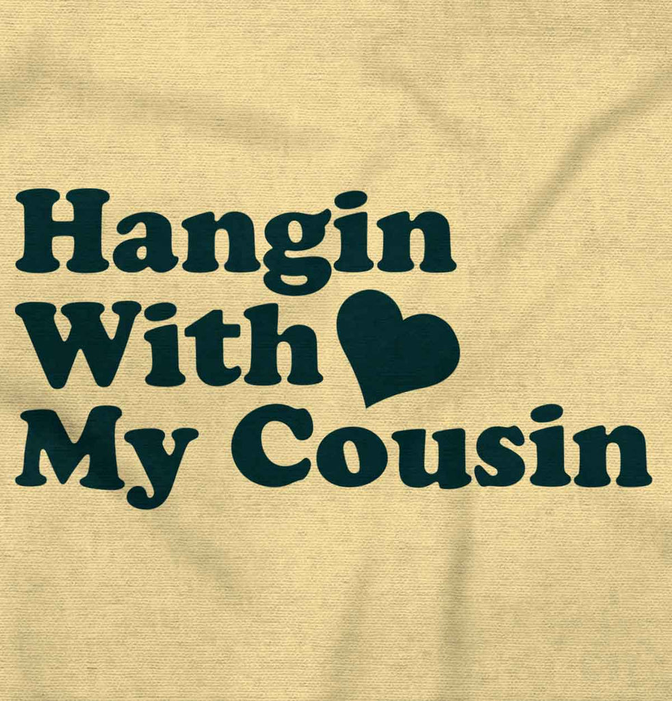 Hangin With Cousin Romper Bodysuit-Direct To Garment Print-Brisco Baby