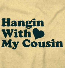 Hangin With Cousin Romper Bodysuit-Direct To Garment Print-Brisco Baby