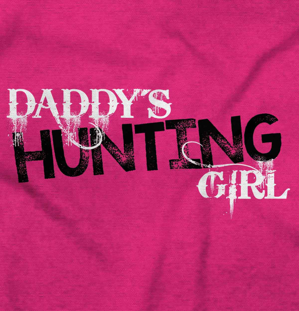 Daddys Hunting Girl Romper Bodysuit-Direct To Garment Print-Brisco Baby