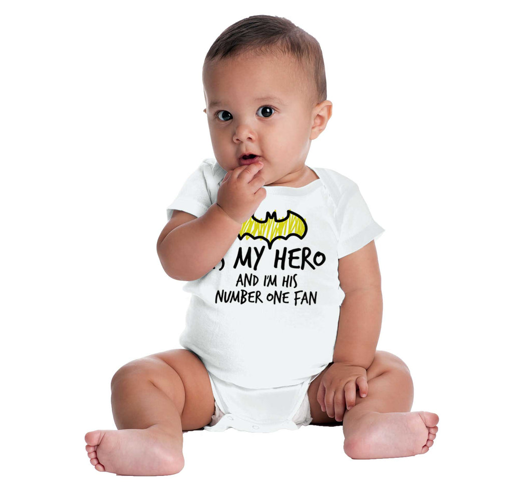 Bat Hero Romper Bodysuit-Direct To Garment Print-Brisco Baby