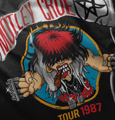 Metal Motley Infant Baby Bib-Direct To Garment Print-Brisco Baby