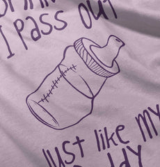 Like My Daddy Infant Baby Bib-Direct To Garment Print-Brisco Baby