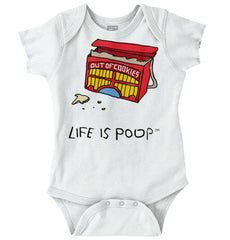 Out of Cookies Romper Bodysuit-Direct To Garment Print-Brisco Baby