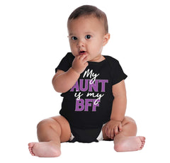 Aunt BFF Romper Bodysuit-Direct To Garment Print-Brisco Baby
