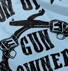 Son Gun Owner Infant Toddler T Shirt-Direct To Garment Print-Brisco Baby