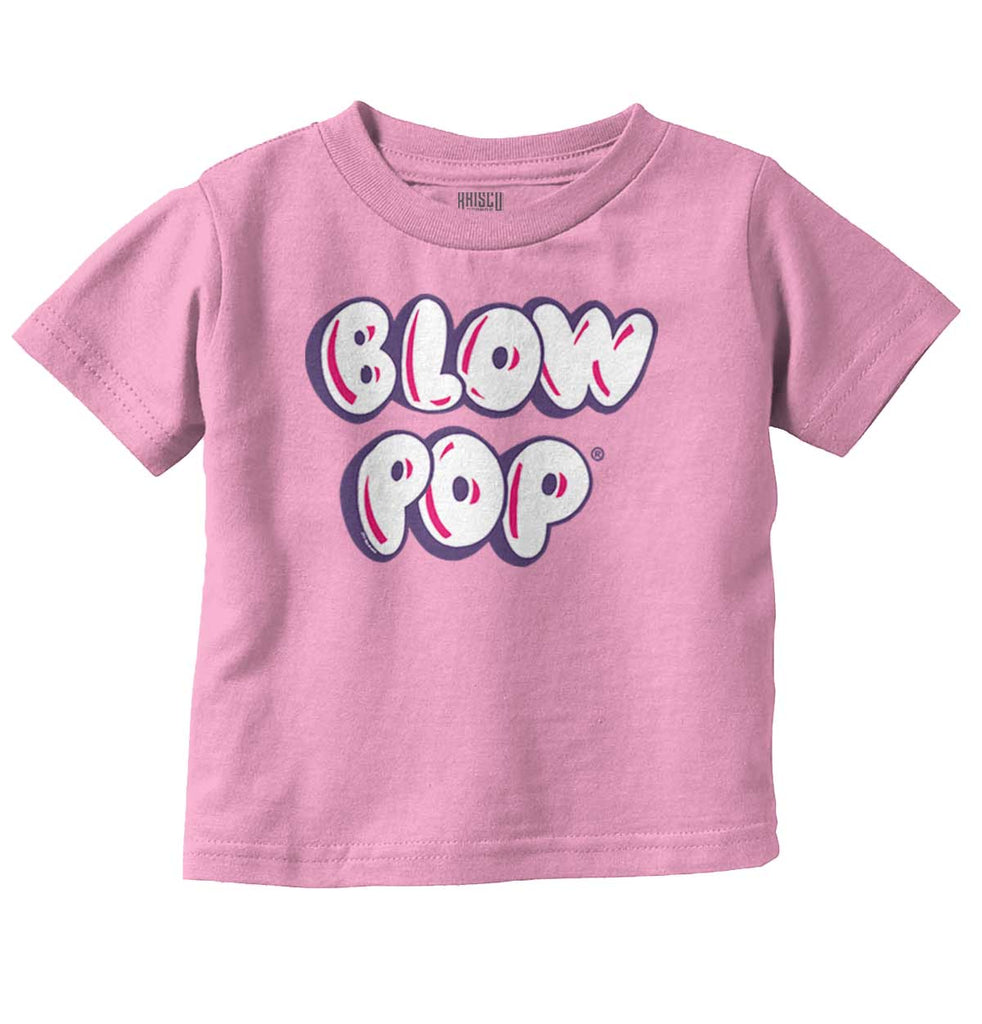 Blow Pop Infant Toddler T Shirt-Direct To Garment Print-Brisco Baby