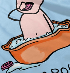 Eating Soap Infant Toddler T Shirt-Direct To Garment Print-Brisco Baby