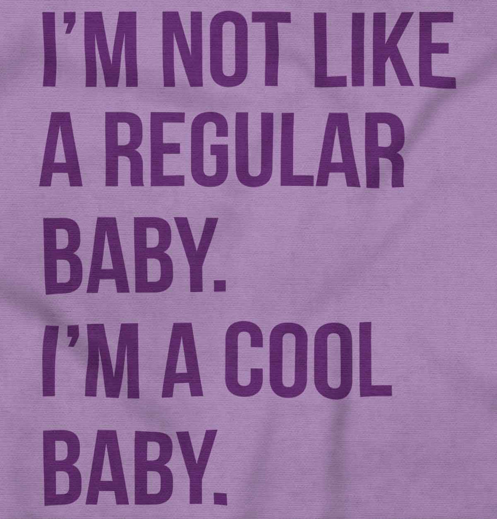 Cool Baby Baby Ruffled Trim Romper-Direct To Garment Print-Brisco Baby