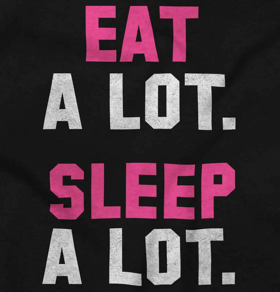 Sleep A Lot Infant Toddler T Shirt-Direct To Garment Print-Brisco Baby
