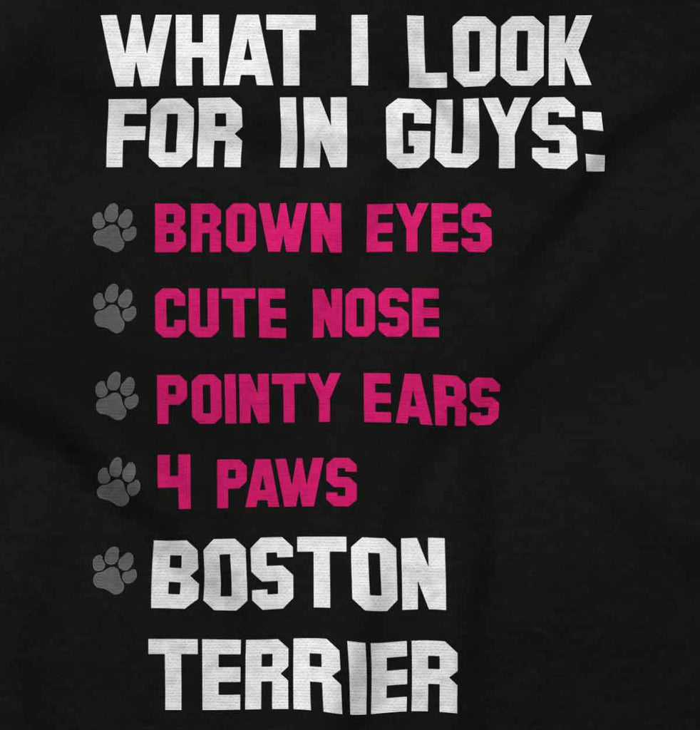 Boston Terrier List Romper Bodysuit-Direct To Garment Print-Brisco Baby