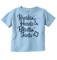 Blastin Farts Infant Toddler T Shirt-Direct To Garment Print-Brisco Baby