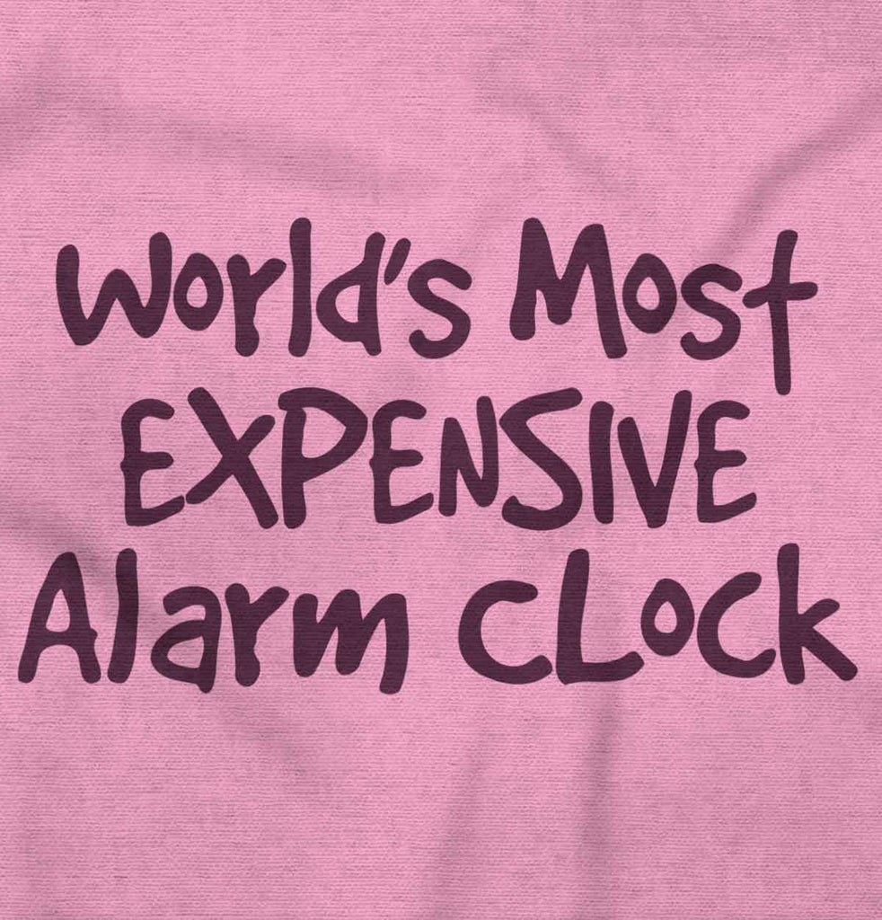 Alarm Clock Romper Bodysuit-Direct To Garment Print-Brisco Baby