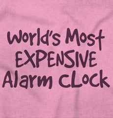 Alarm Clock Romper Bodysuit-Direct To Garment Print-Brisco Baby