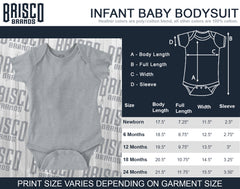 In Charge Romper Bodysuit-Direct To Garment Print-Brisco Baby