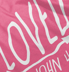 Loved Football Romper Bodysuit-Direct To Garment Print-Brisco Baby