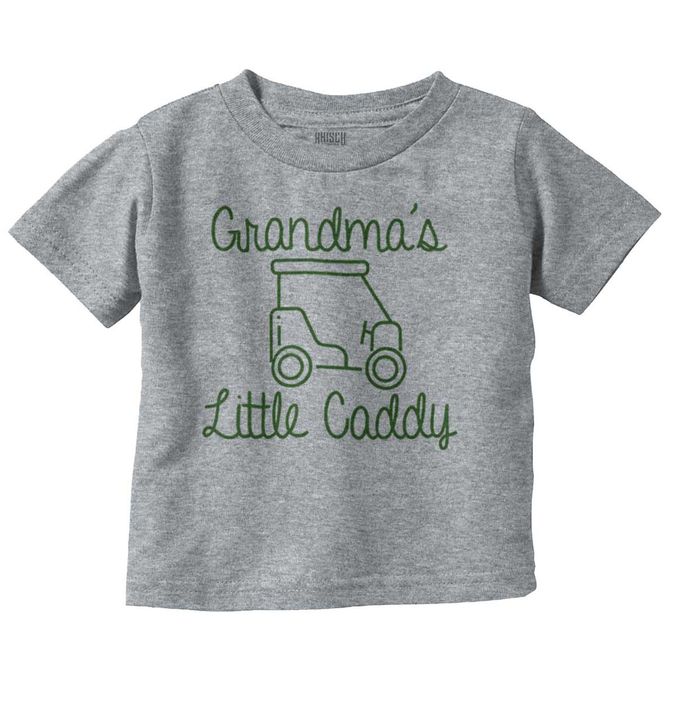 Grandma's Little Caddy Infant Toddler T Shirt-Direct To Garment Print-Brisco Baby