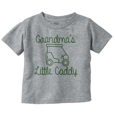Grandma's Little Caddy Infant Toddler T Shirt-Direct To Garment Print-Brisco Baby