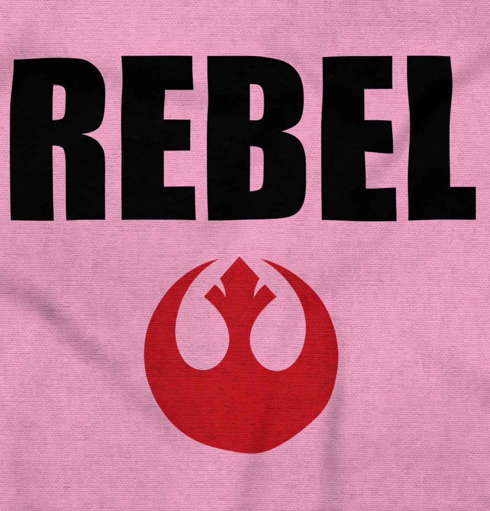 Rebel Star Wars Infant Toddler T Shirt-Direct To Garment Print-Brisco Baby