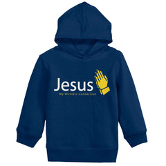 Jesus Connection Toddler Pullover Hoodie-Direct To Garment Print-Brisco Baby