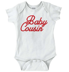 Baby Cousin Romper Bodysuit-Direct To Garment Print-Brisco Baby