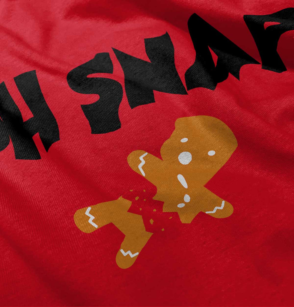Oh Snap Gingerbread Infant Toddler T Shirt-Direct To Garment Print-Brisco Baby